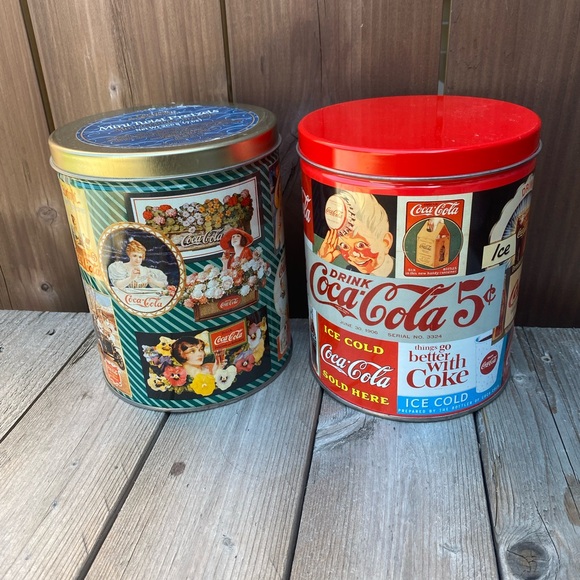2 Coca Cola tins Vintage - Picture 7 of 13